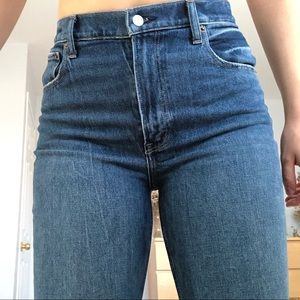 Abercrombie & Fitch High Rise 70’s Flare Jeans - size 27 inch waist